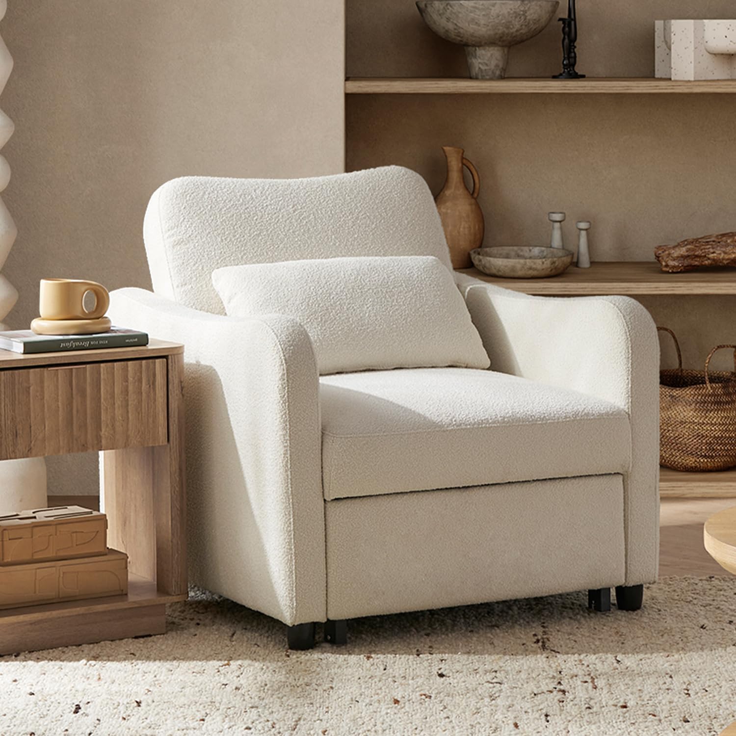 84" Cloud-Chair Convertible Sleeper