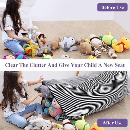 200 L Plush Storage Bean Bag