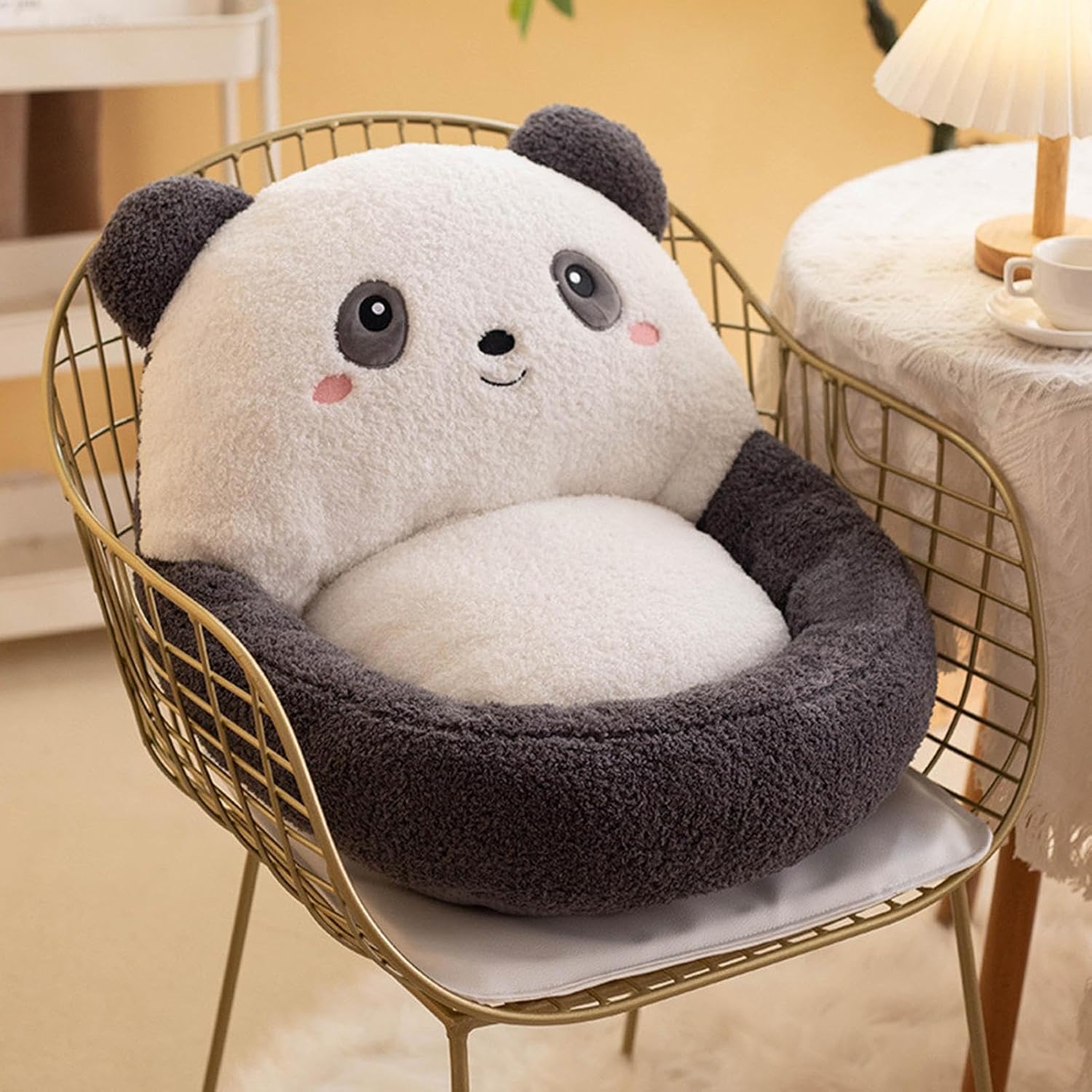 Panda-Hug Plush Kids Armchair